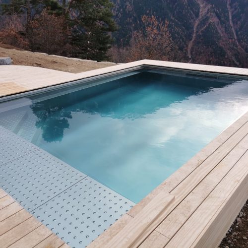 Piscine inox 18